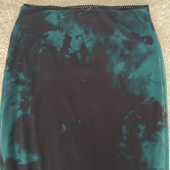 NWT Noisy May Lucia Printed Mesh Maxi Skirt - Picture 5 of 9